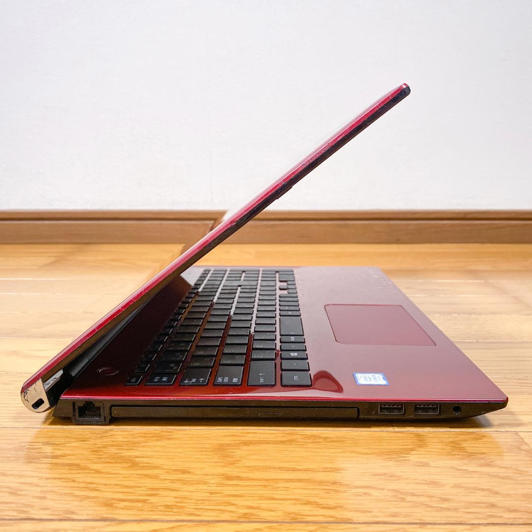 早い者勝ち！東芝ノートパソコン 第7世代i3 新品SSD メモリ8 人気カラー赤