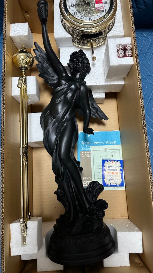 SEIKO セイコー　女神　ヴィーナス　飾り振り子時計　置き時計
