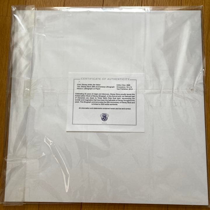 【非売品】ディズニーストア　25周年　アートパネル