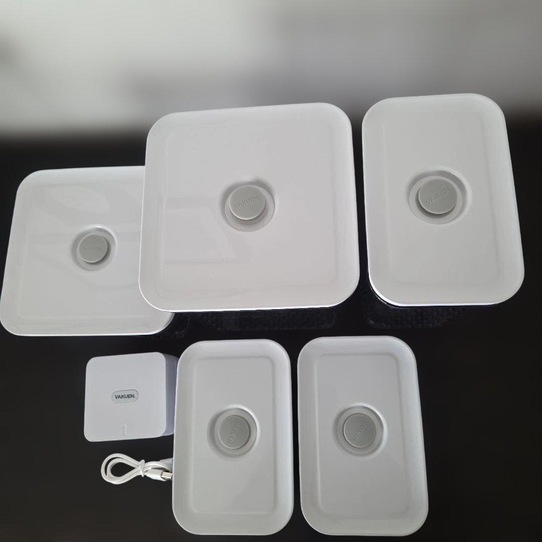 【VAKUEN】プレミアム真空保存容器　7点セット