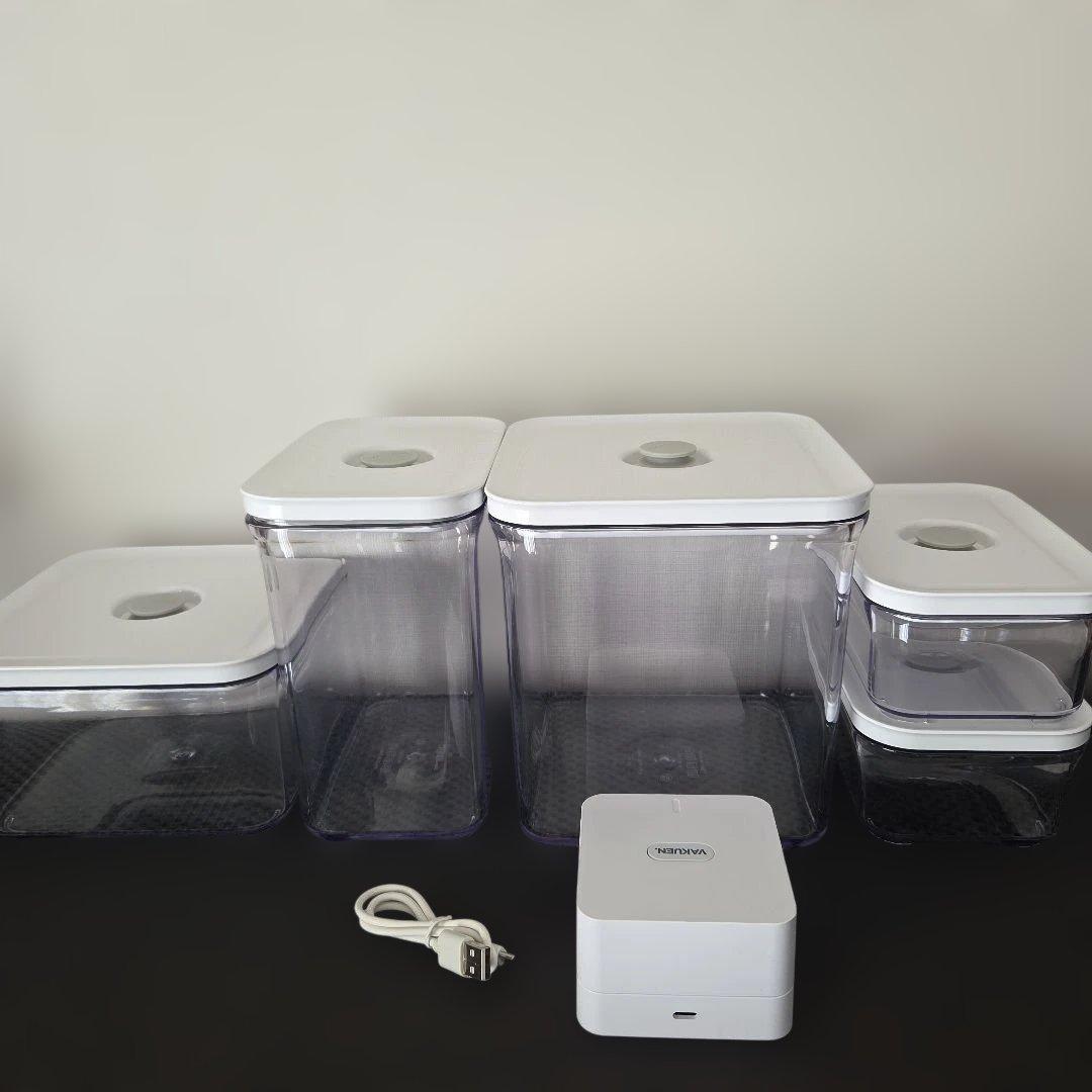 【VAKUEN】プレミアム真空保存容器　7点セット