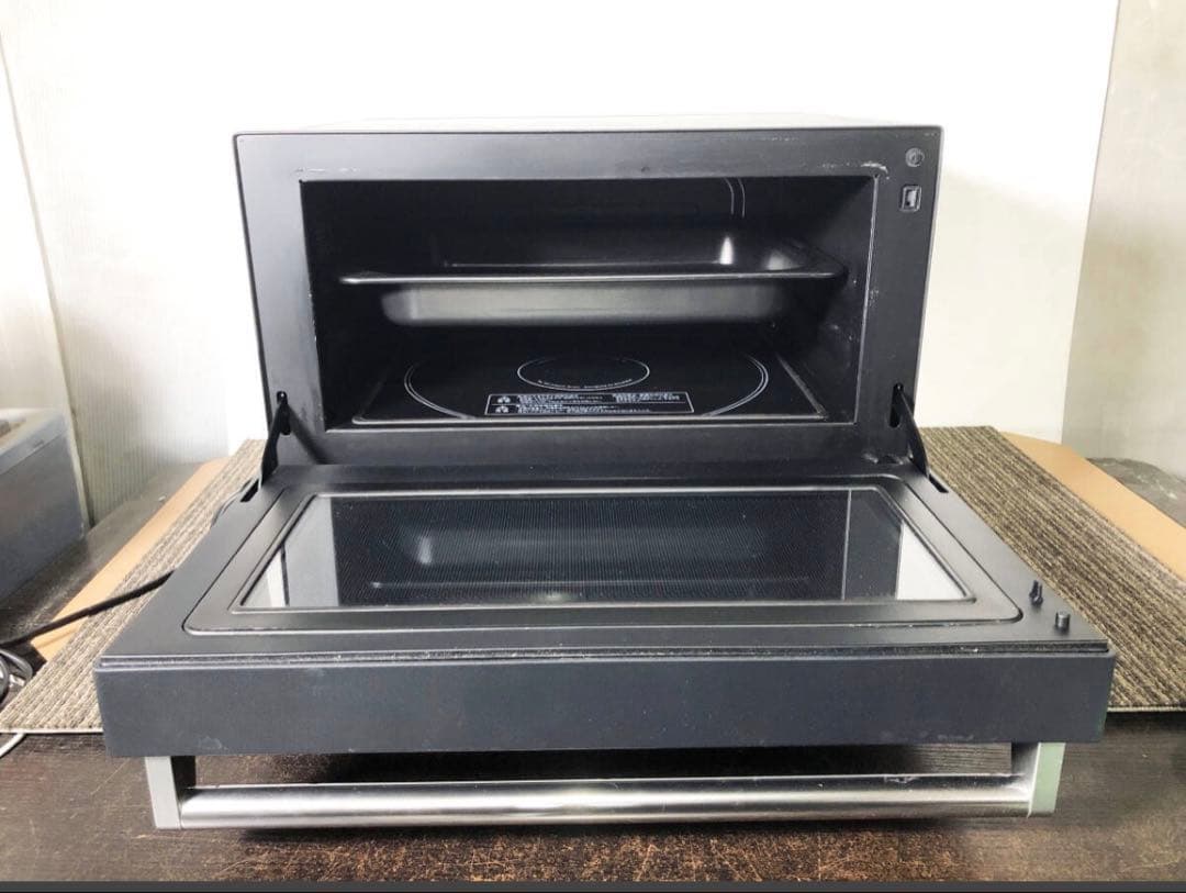 美品 2020年製 BALMUDA The Range 黒 オーブンレンジ