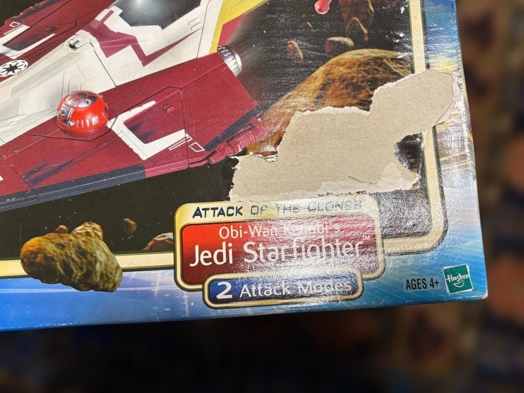 ハズブロ スター・ウォーズ エピソード2 ェダイ・スターファイター 現状品