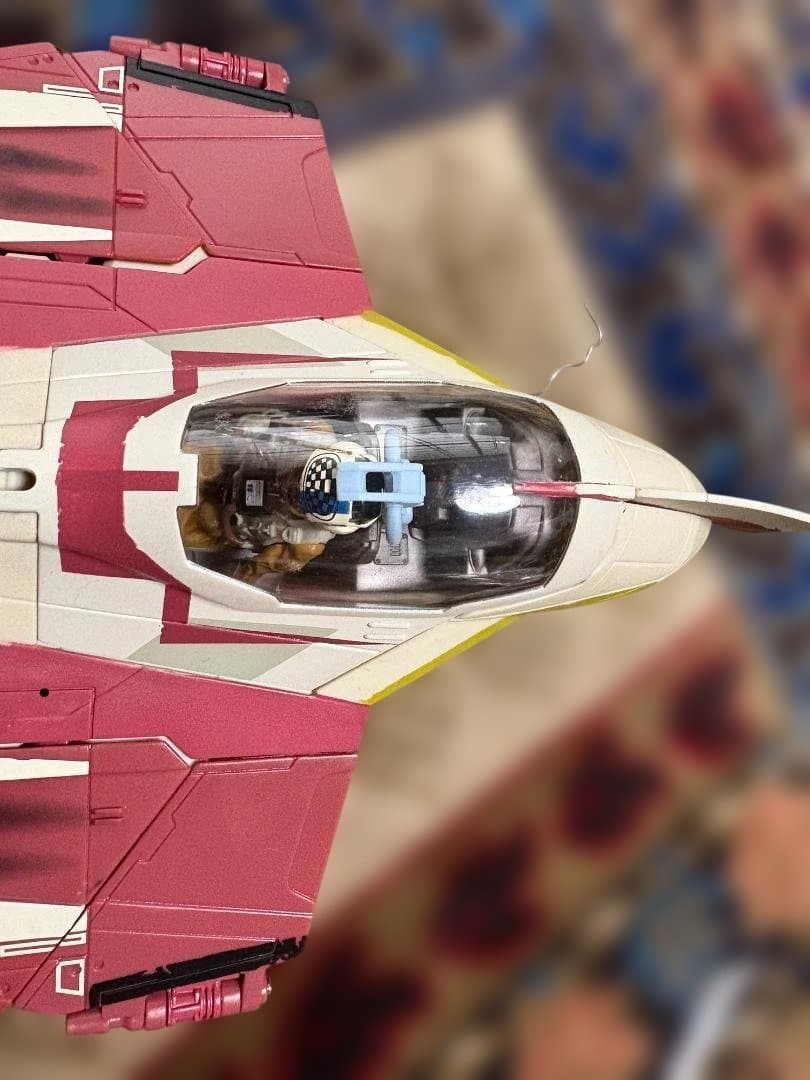 ハズブロ スター・ウォーズ エピソード2 ェダイ・スターファイター 現状品