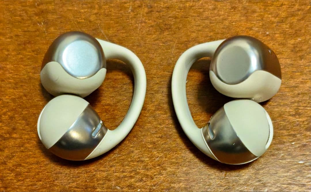 【ほぼ未使用】Shokz OpenDots ONE 純正ケースカバー・ポーチ付き