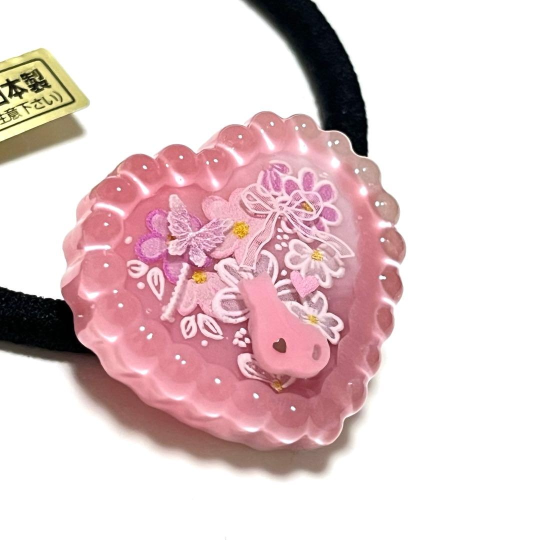 カヤ　☪︎⋆☽様お取り置きです。Ｎｏ．342 ハート 猫 レジン キーホルダー