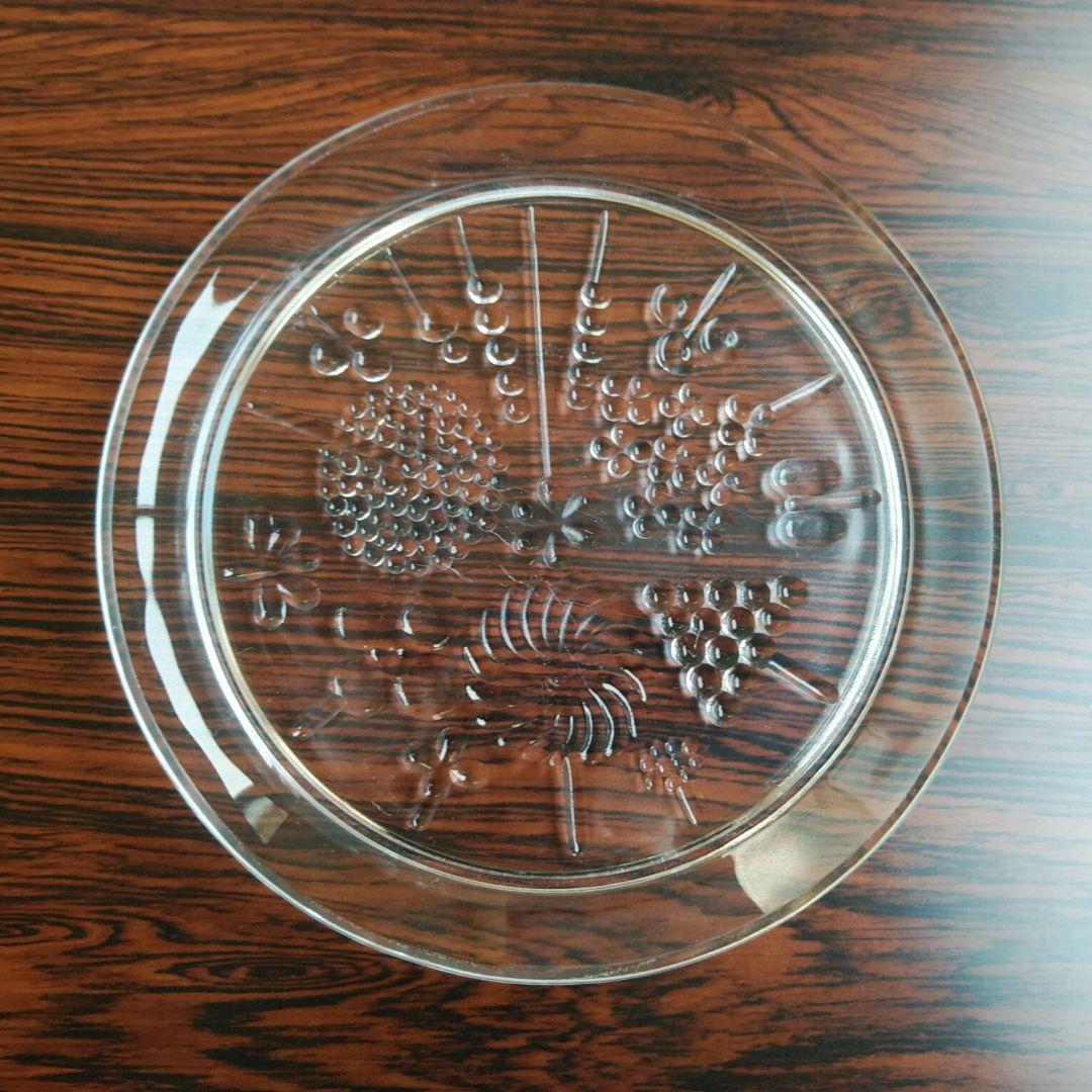 【希少】ヌータヤルヴィ イッタラ フローラ ガラス プレート 17cm