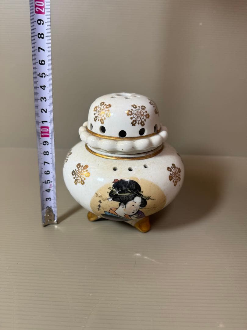 2796 薩摩焼　香炉　銘なし