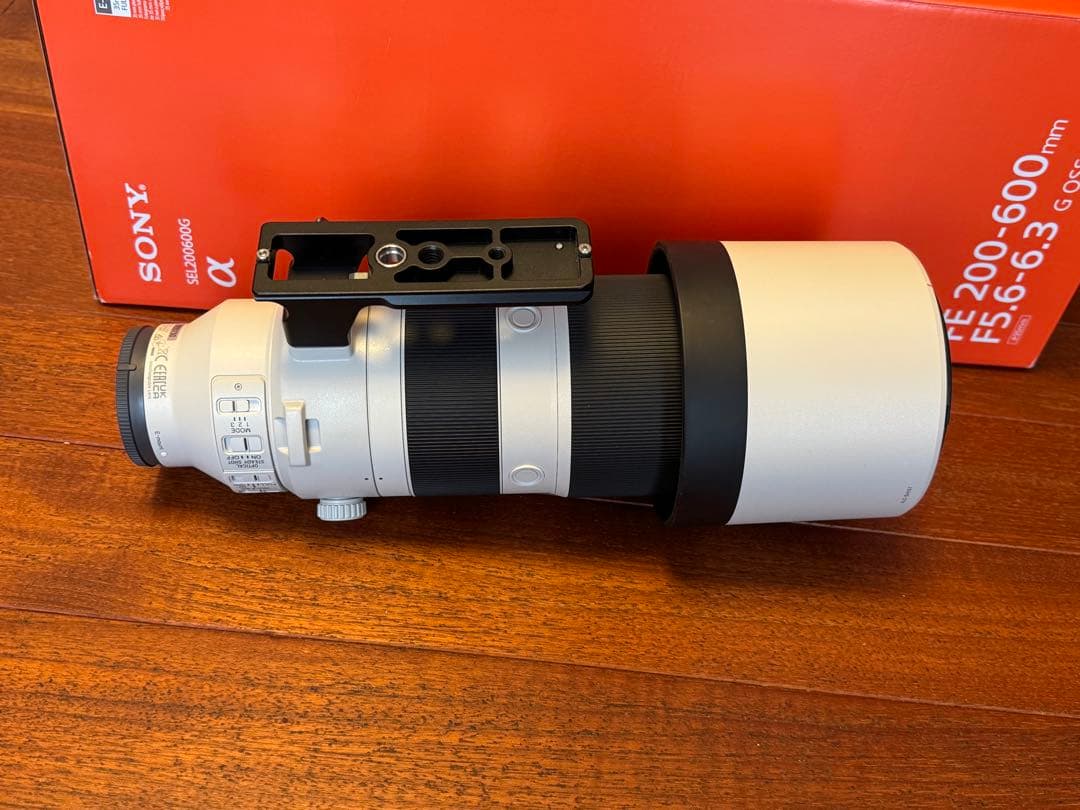 SONY FE 200-600mm ＋ Leofoto レンズフット SF01