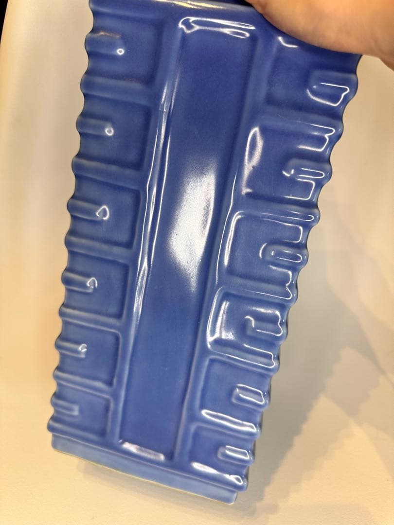 中国古董　大清雍正年製　四角花瓶