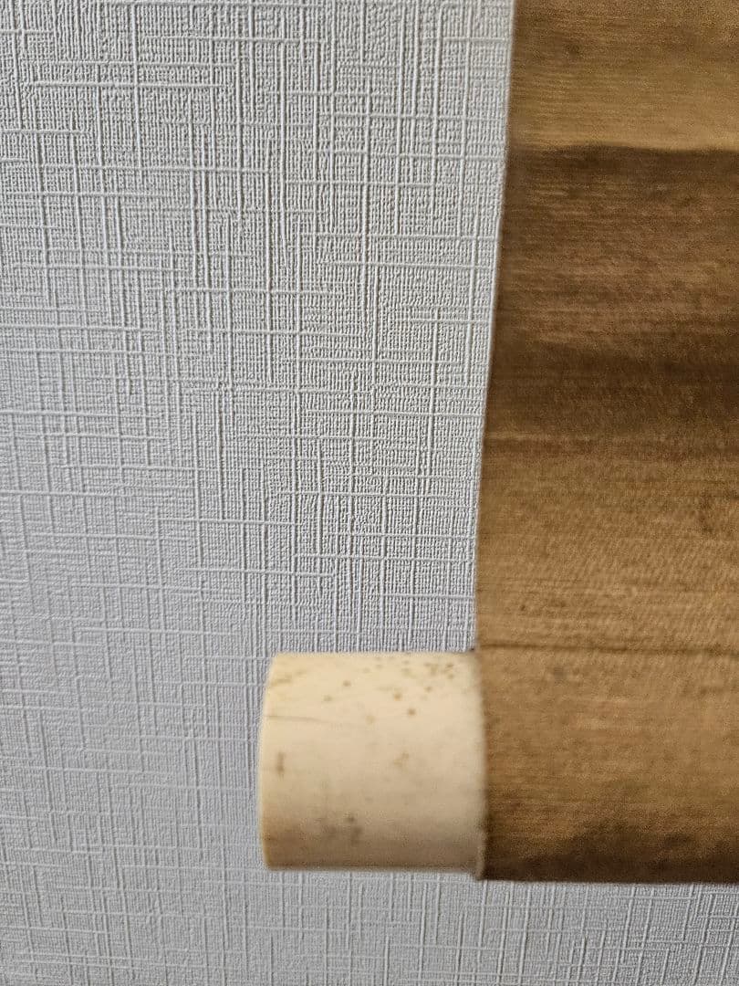 ​ 渡辺省亭 ［松側双鶴之図］ 真作　紙本 桐箱 花鳥画巨匠 掛軸