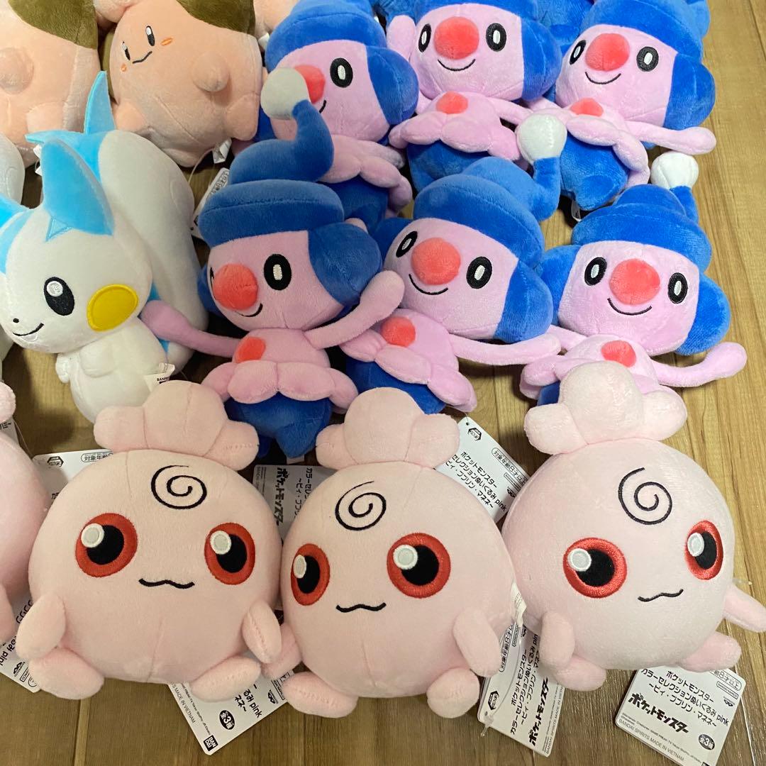 31個まとめ売り ポケモンぬいぐるみ ポケットモンスター 大量の詰め合わせ