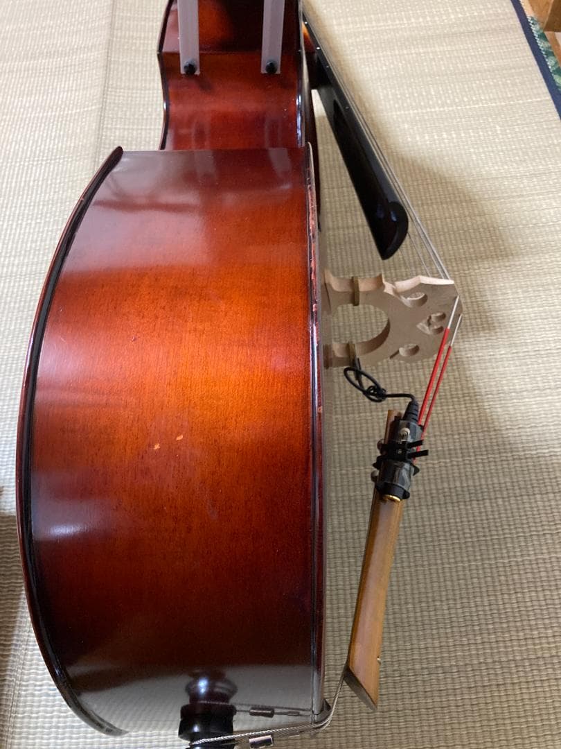 コントラバス　ミニコントラバス　オリエンテMB-40　ピックアップ付