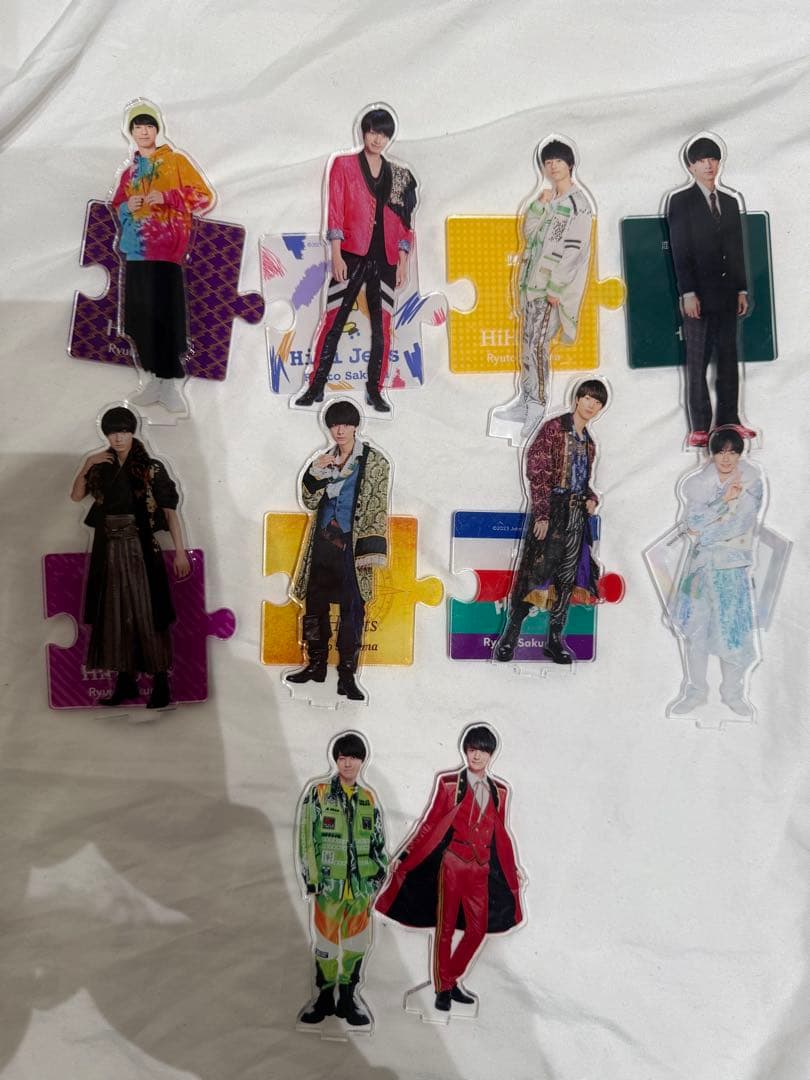 HiHiJets ACEes 作間龍斗 グッズ まとめ売り はぴぬい うちわ