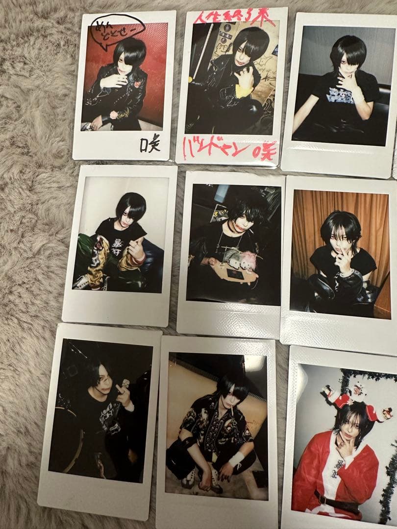 甘い暴力 咲チェキ 生首ヘアゴムセット