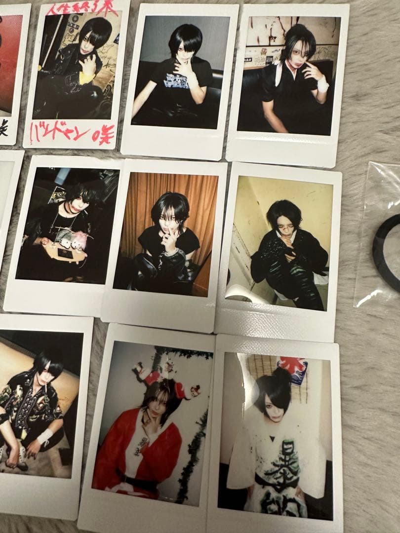 甘い暴力 咲チェキ 生首ヘアゴムセット