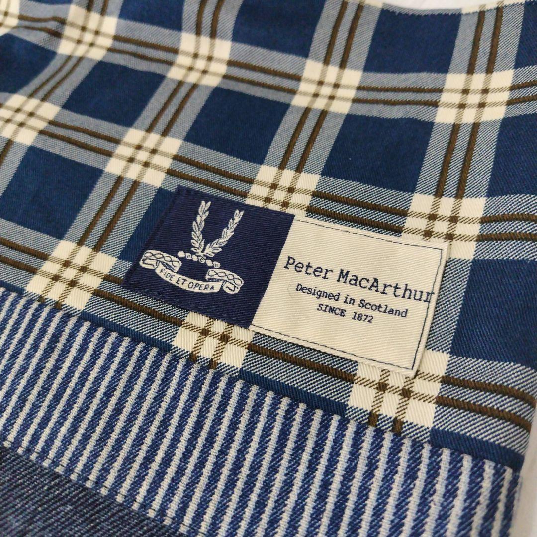 入園入学グッズ5点セット☆チェック柄☆ブルー