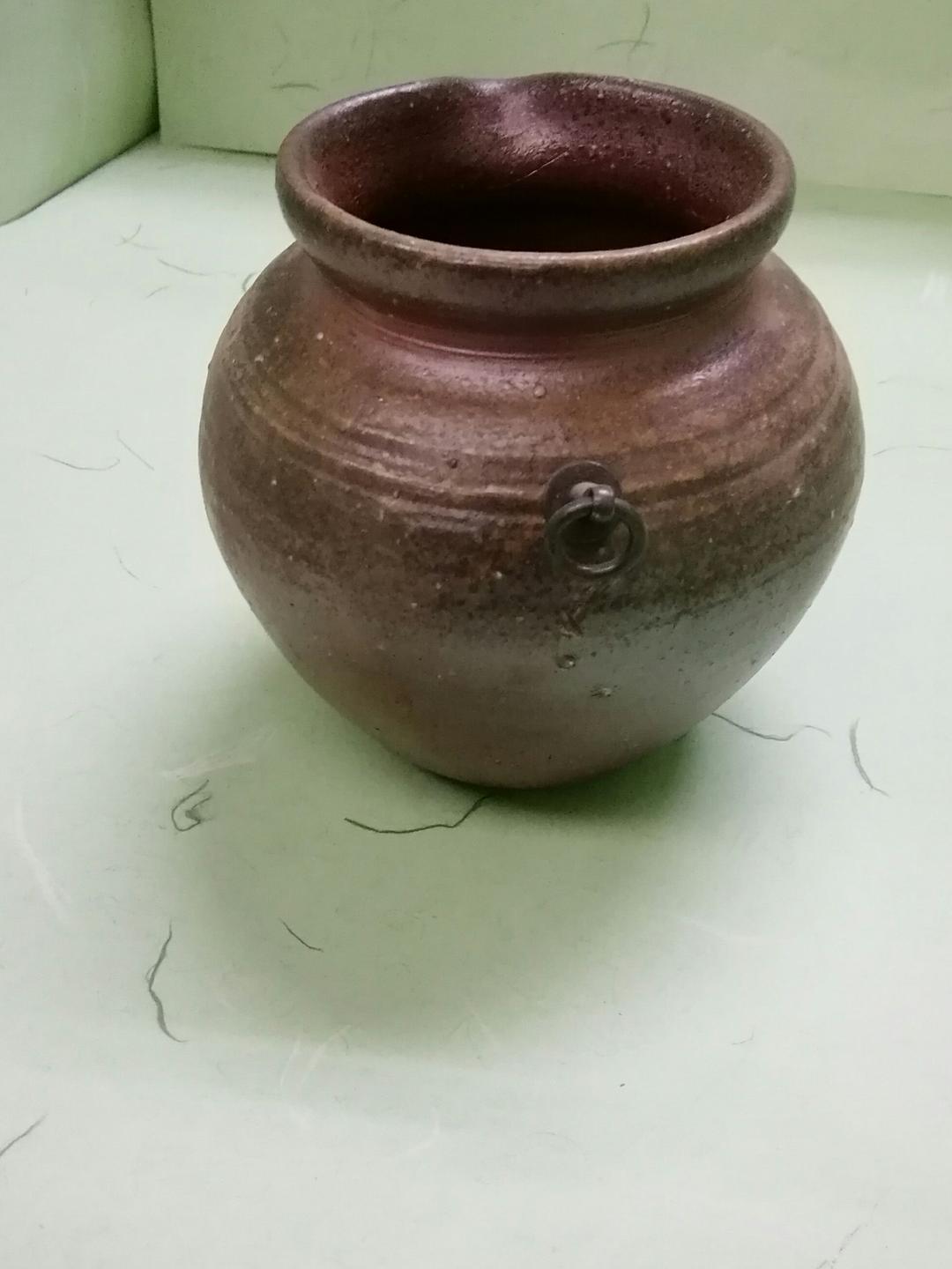 花瓶 備前焼 　伊勢崎卓