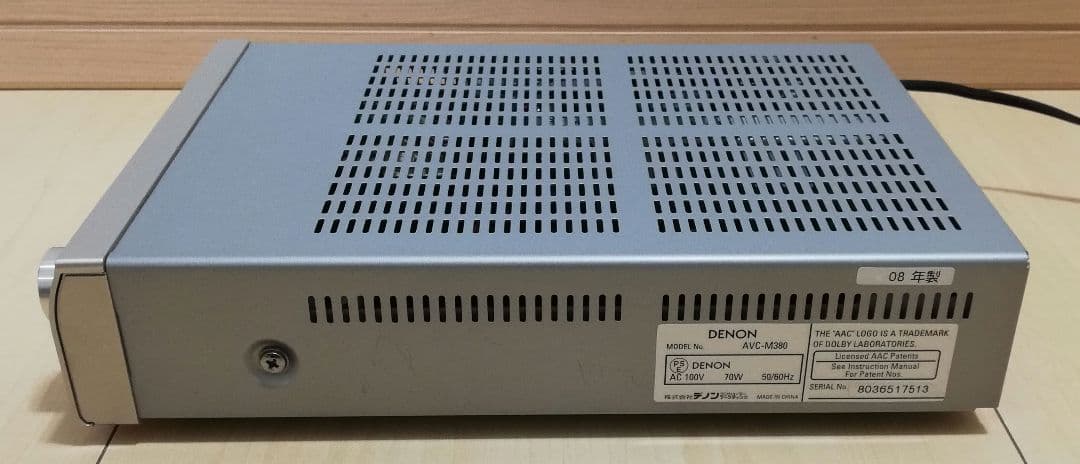DENON AVアンプ AVC-M380