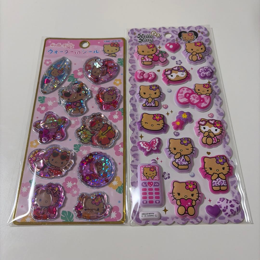 正規品 シールセット売り♡ 日焼けキティちゃん