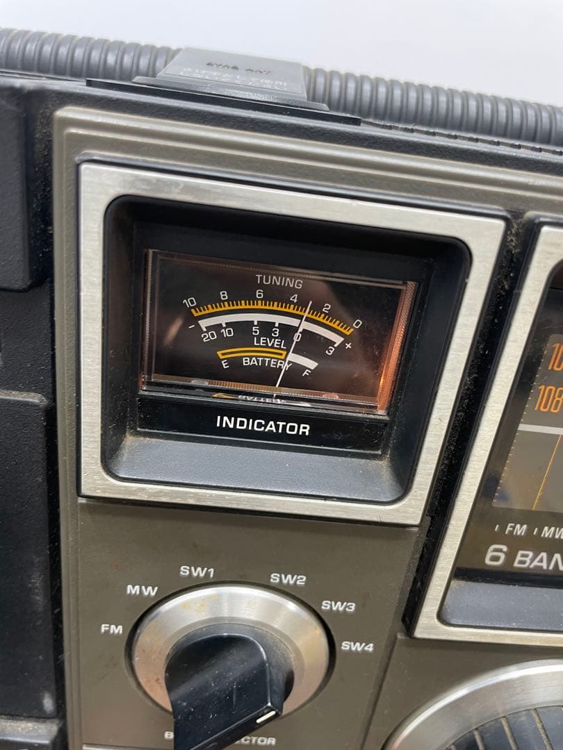 通電確認済み⭐︎希少⭐︎ ナショナル RQ-585 ラジオ ジャンク品