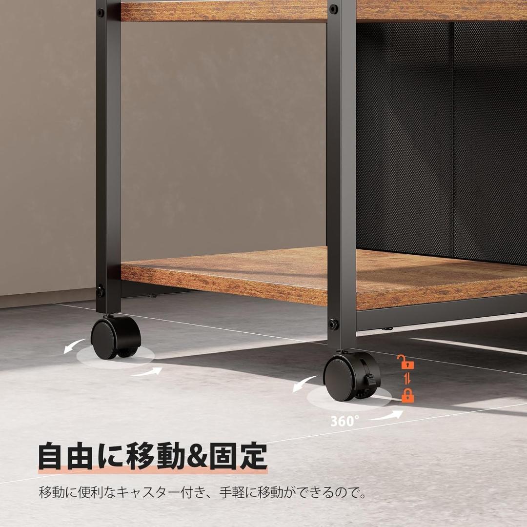 定価12800円★Maihail サイドキャビネット ワゴン ビンテージカラー