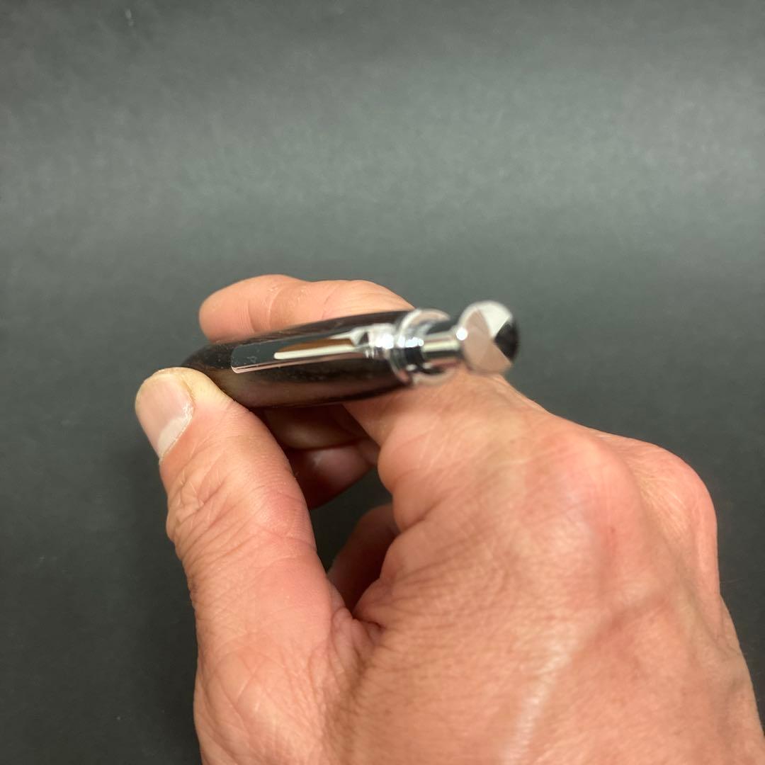 ハンドメイド木軸ボールペン　樹種《ビルマローズウッド》別名インダイク　＊超希少材