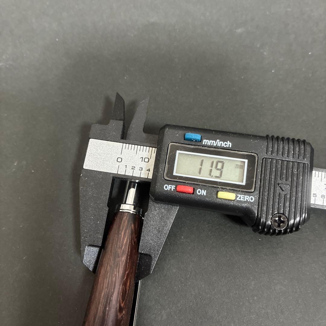 ハンドメイド木軸ボールペン　樹種《ビルマローズウッド》別名インダイク　＊超希少材