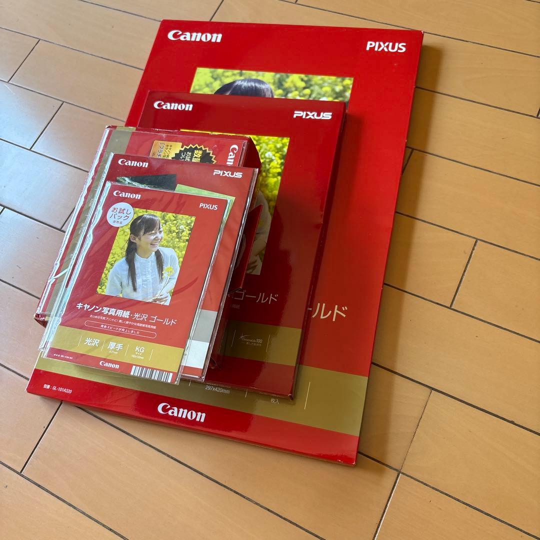 まとめCanon PIXUSとコクヨの写真用紙　A3他、約270枚