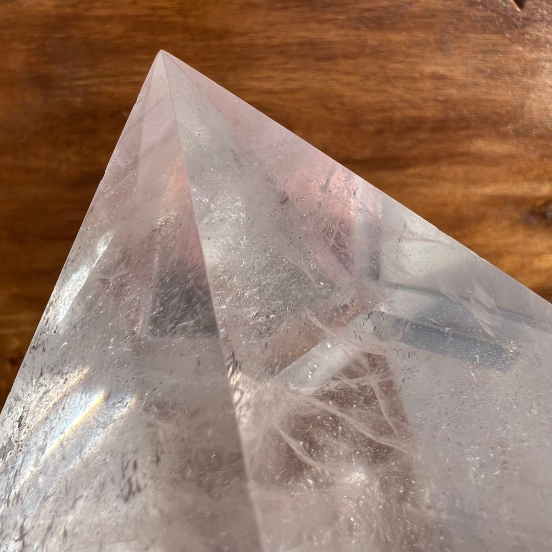 ✳️✨神々の宿る聖地の水晶パワー✨レインボー入 ヒマラヤ水晶 ピラミッド 天然石