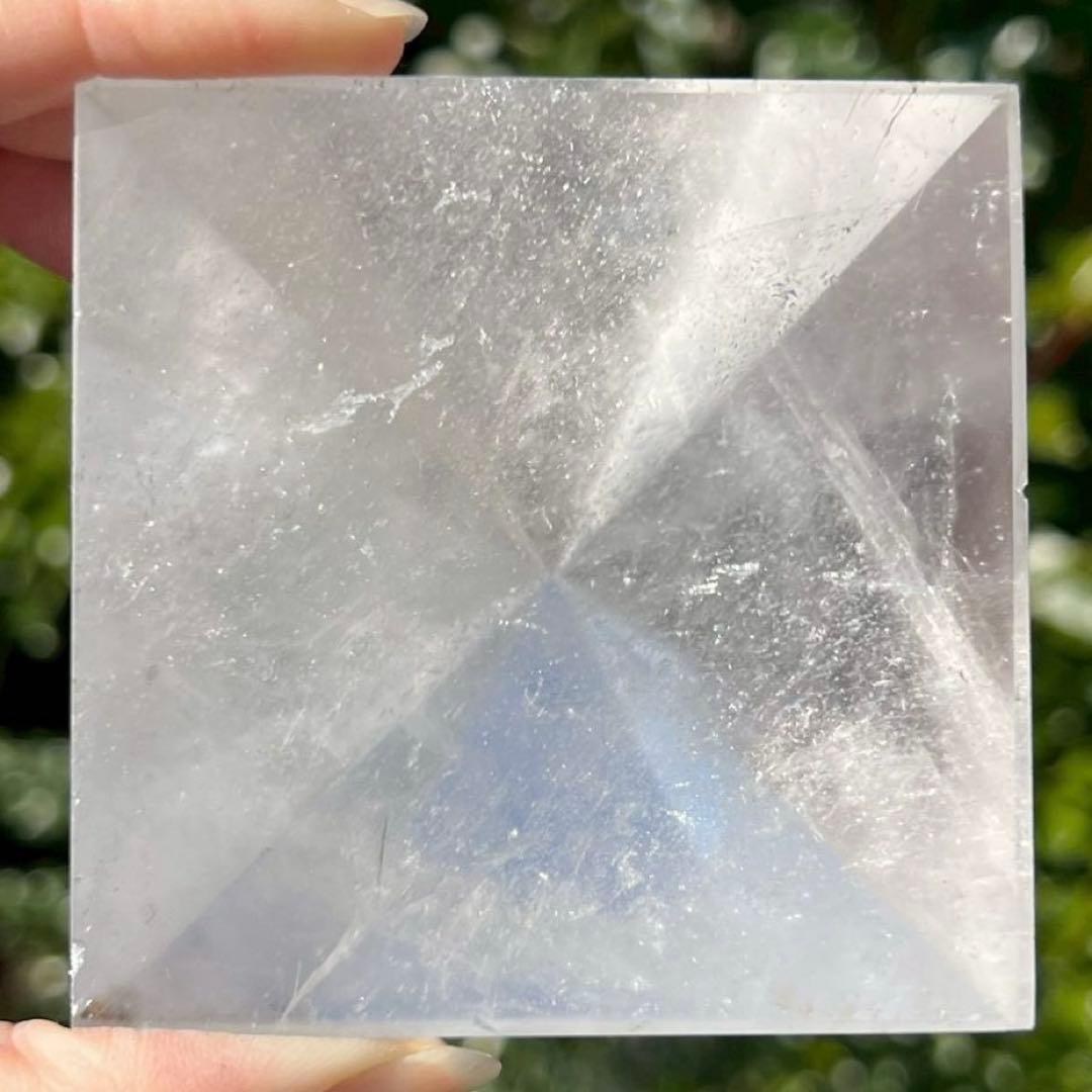 ✳️✨神々の宿る聖地の水晶パワー✨レインボー入 ヒマラヤ水晶 ピラミッド 天然石