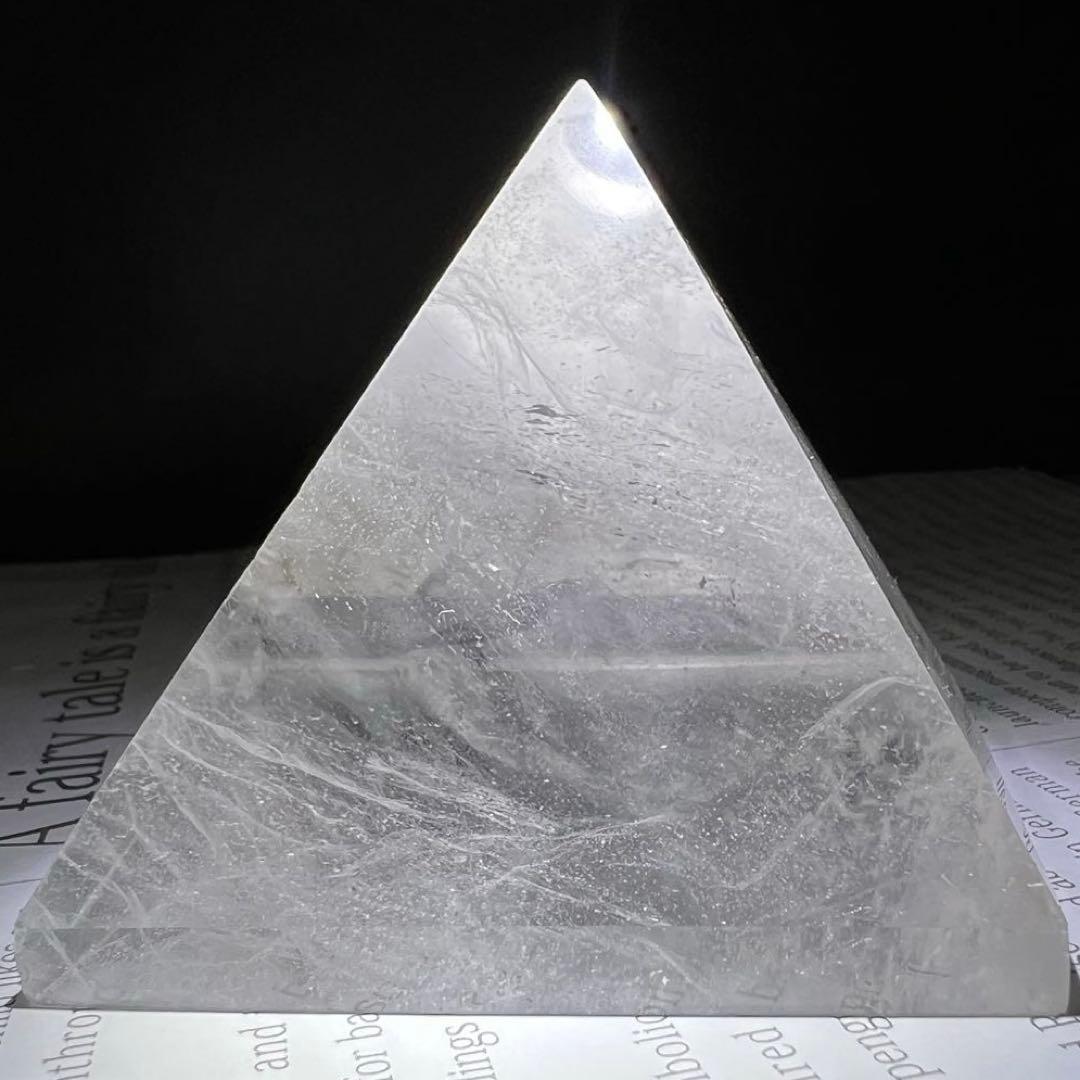 ✳️✨神々の宿る聖地の水晶パワー✨レインボー入 ヒマラヤ水晶 ピラミッド 天然石