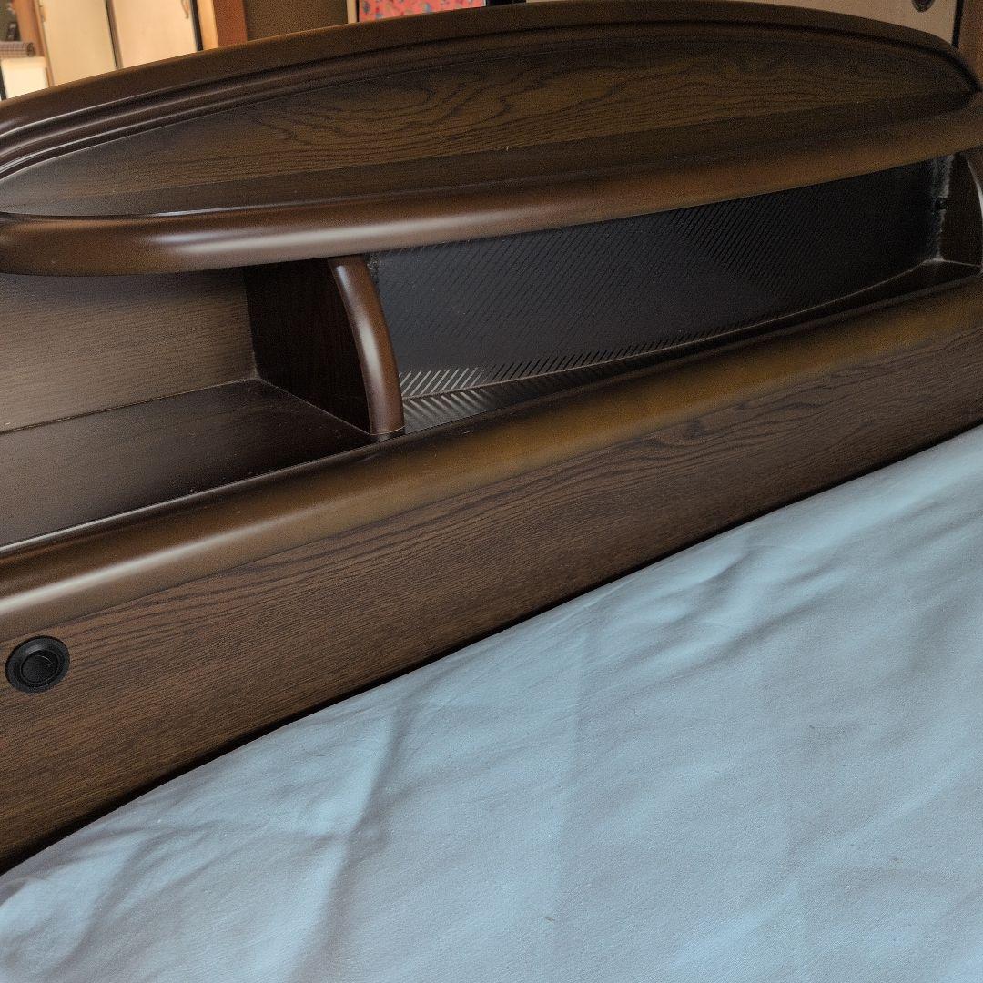 フランスベッド セミダブルベッドフレーム 引き出しマットレス付き　条件付き