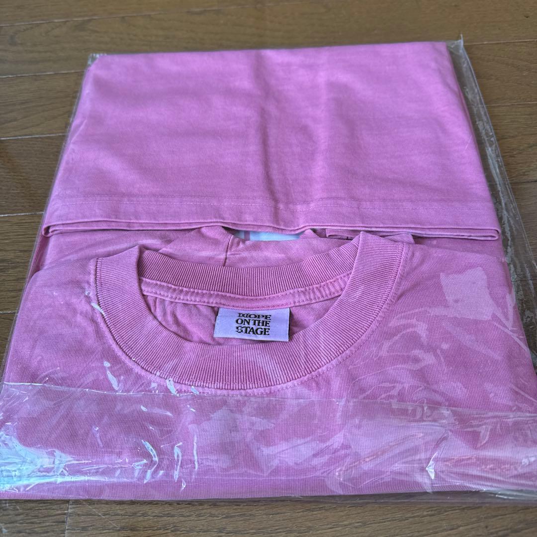HOPE ON THE STAGE S/S T-SHIRT ピンク M