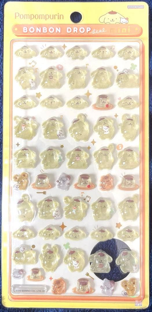 ［正規品］ボンボンドロップシール & ミニ サンリオ 6枚セット