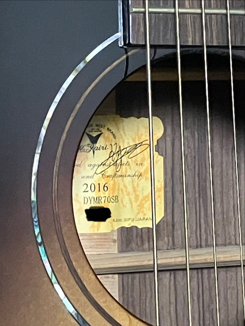 レア Alvarez Yairi DYMR70SB k.yairi ヤイリ