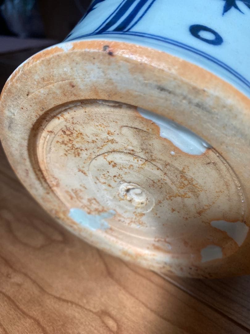 元末明初青花梅瓶、西厢記人物、サイズ高さ約39cmx径24cm.TA1037