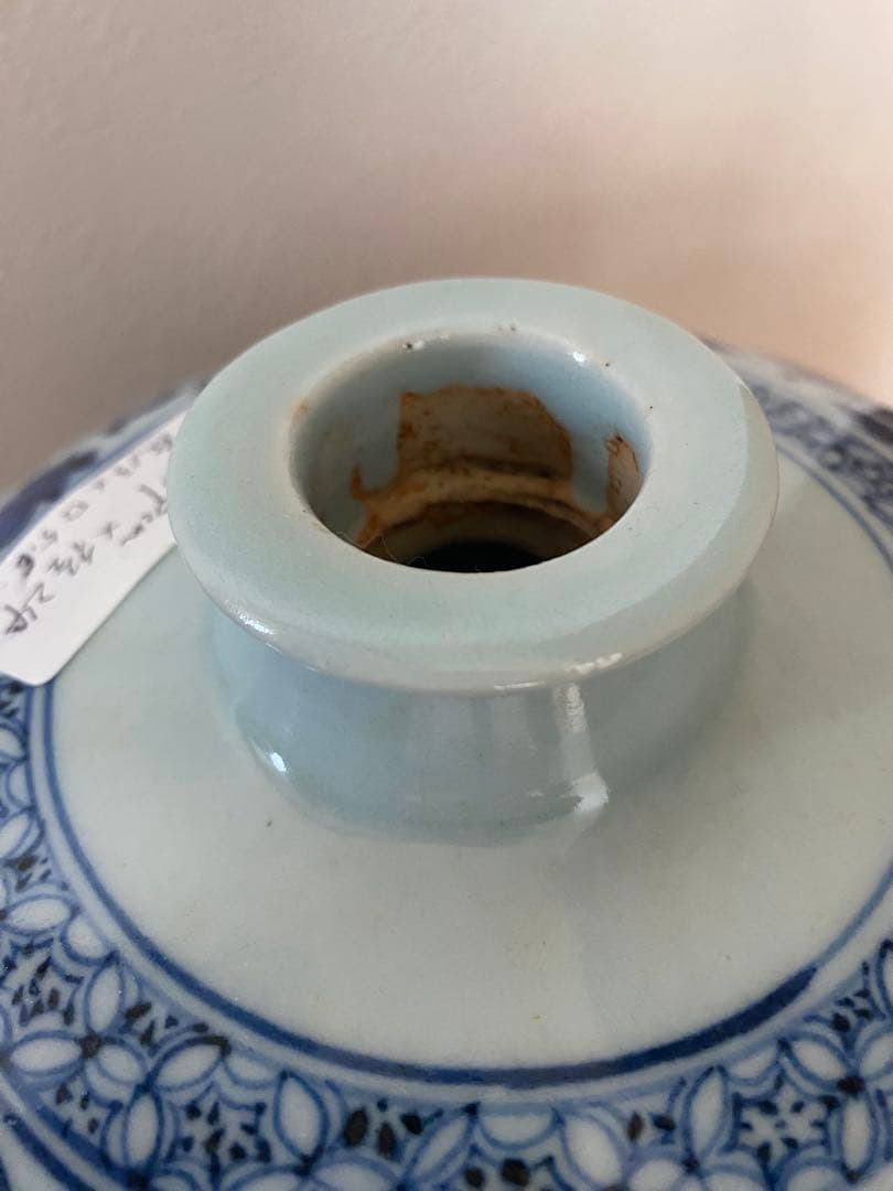 元末明初青花梅瓶、西厢記人物、サイズ高さ約39cmx径24cm.TA1037