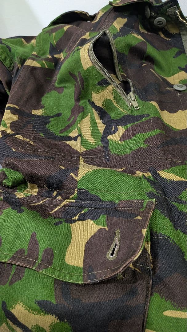 実物 イギリス軍 RAF MK2A エアクルー コンバットジャケット DPMカモ