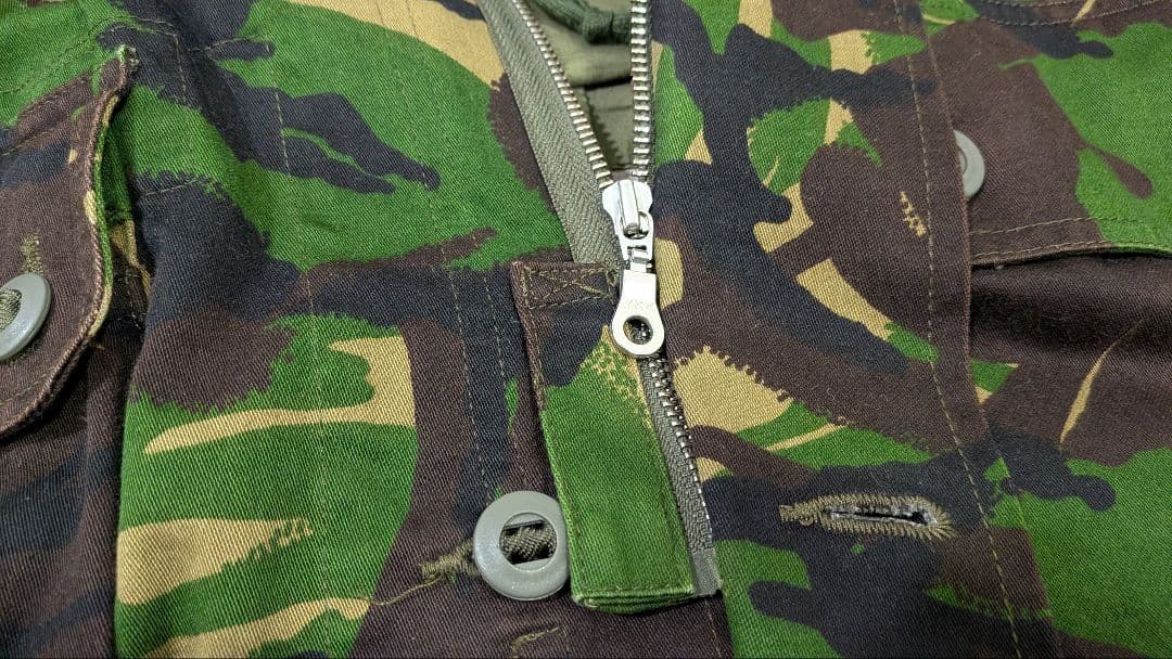 実物 イギリス軍 RAF MK2A エアクルー コンバットジャケット DPMカモ