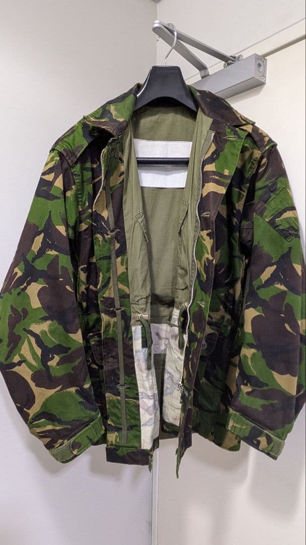 実物 イギリス軍 RAF MK2A エアクルー コンバットジャケット DPMカモ