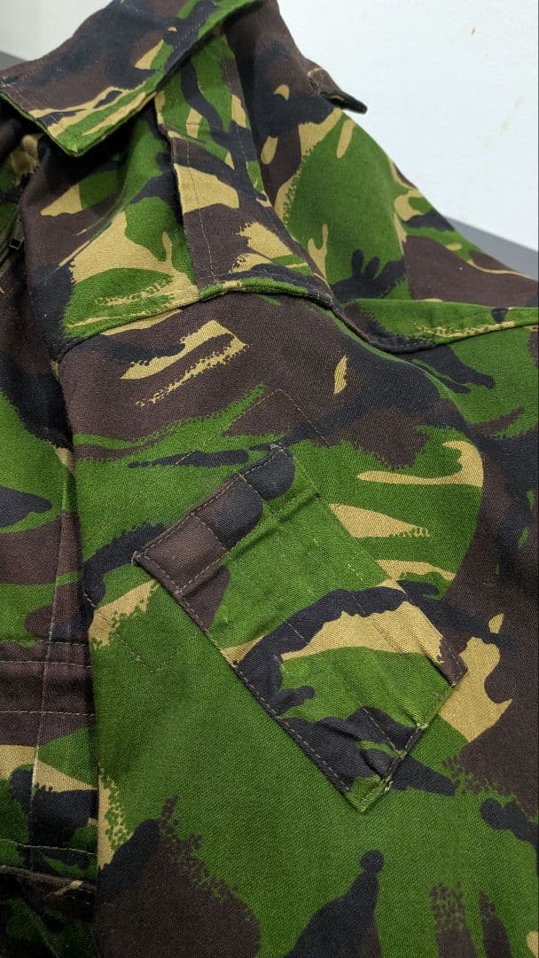 実物 イギリス軍 RAF MK2A エアクルー コンバットジャケット DPMカモ