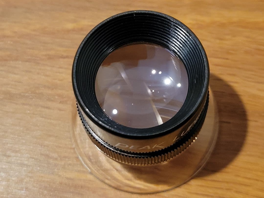 生産終了品 peak lupe 15× ピーク ルーペ 15倍 万年筆 ペン先
