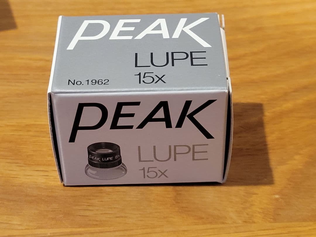 生産終了品 peak lupe 15× ピーク ルーペ 15倍 万年筆 ペン先