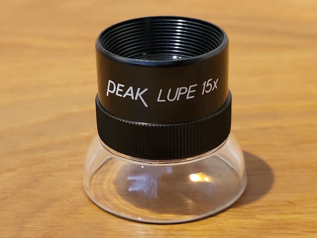 生産終了品 peak lupe 15× ピーク ルーペ 15倍 万年筆 ペン先