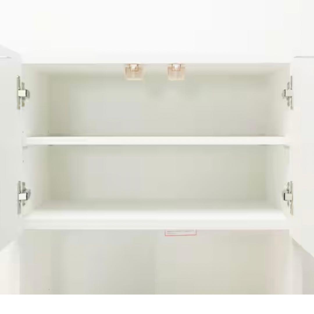 ニトリ レンジボードエトナ60RB WH/SI