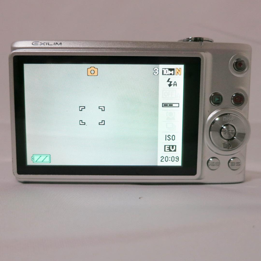○●美品　CASIO EXILIM EX-Z100 シルバー　デジタルカメラ●○