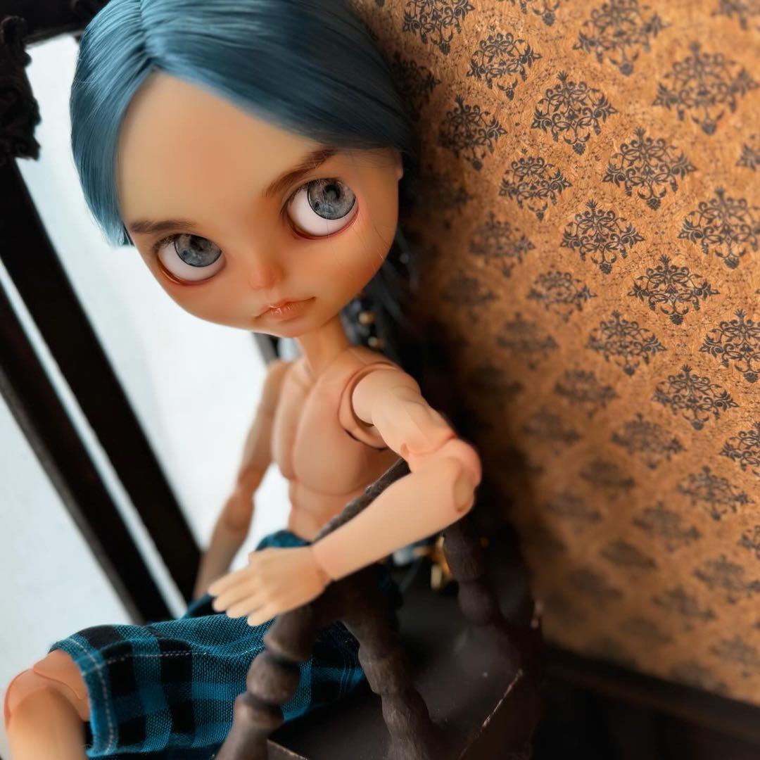 専用／カスタムブライス男の子 ジュノエステラ オビツ30 shino.doll