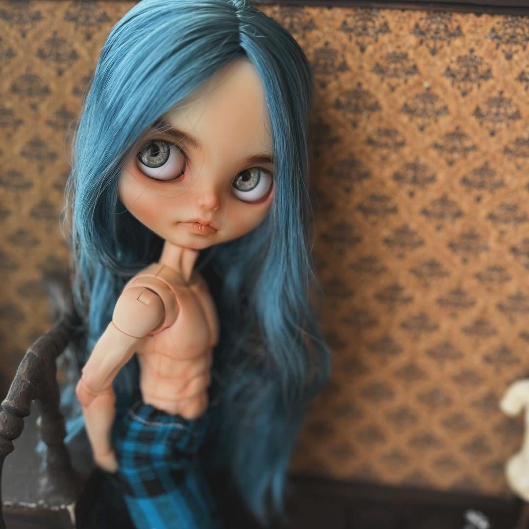 専用／カスタムブライス男の子 ジュノエステラ オビツ30 shino.doll