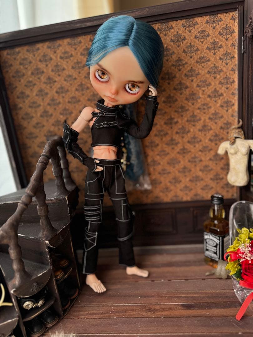 専用／カスタムブライス男の子 ジュノエステラ オビツ30 shino.doll